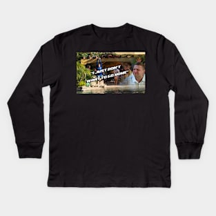 Tim Robinson "Zipline" Mug Kids Long Sleeve T-Shirt